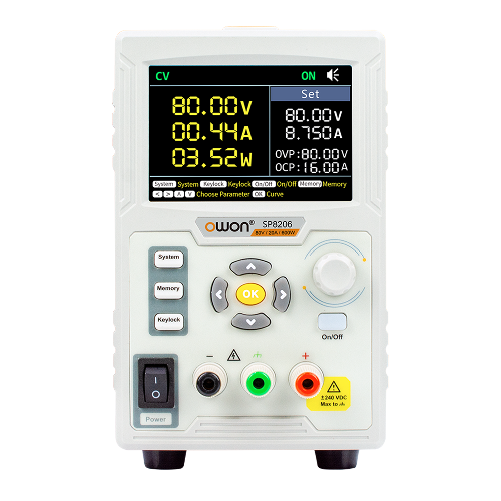 OWON SP8000 高功率可编程直流电源